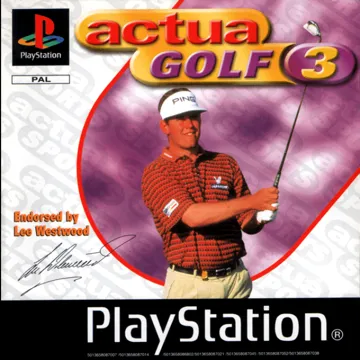 Actua Golf 3 (EU) box cover front